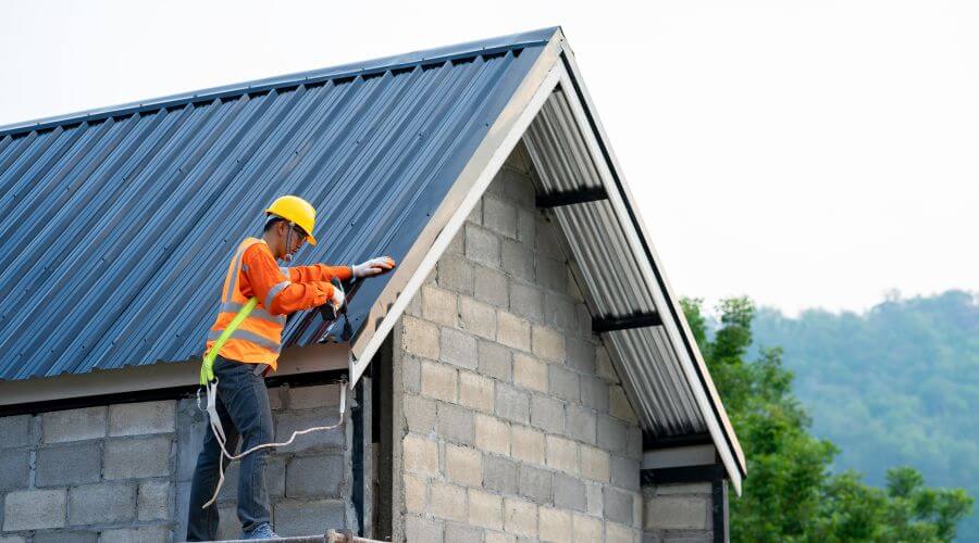 Professional metal roof installation in Salvo, NC